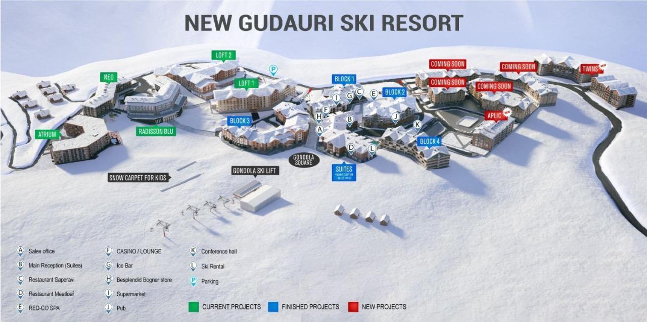 Gvc 328 New Gudauri Apartment ภายนอก รูปภาพ